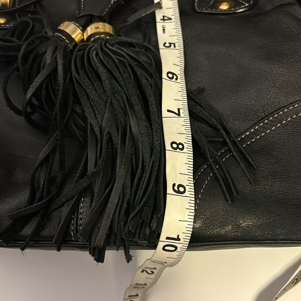 B MAKOWSKY BLACK LEATHER PURSE - Picture 11 of 12